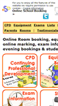 Mobile Screenshot of onlineschoolbooking.com
